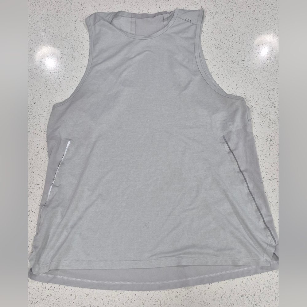 Lululemon Men's Gray Sleeveless Athletic Top